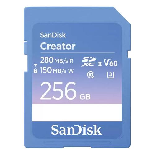 Sandisk SD 256GB CREATOR Light blue e Violet SDSDXEP 256G GNCIS