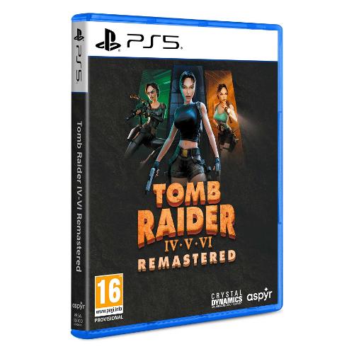 Crystal Dynamics PLAYSTATION 5 Tomb Raider IV V VI Remastered PEGI 16+ SWP44413