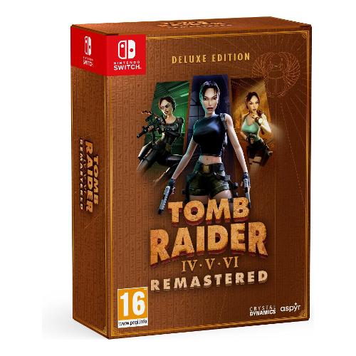 Crystal Dynamics SWITCH Tomb Raider IV V VI Remastered Deluxe Edition PEGI 16+ SWSW1985
