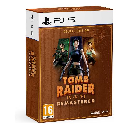 Crystal Dynamics PLAYSTATION 5 Tomb Raider IV V VI Remastered Deluxe Edition PEGI 16+ SWP51250