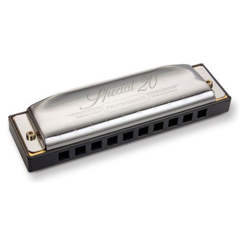 Hohner Armonica La PROGRESSIVE SERIES Special 20 Silver e Black 732963