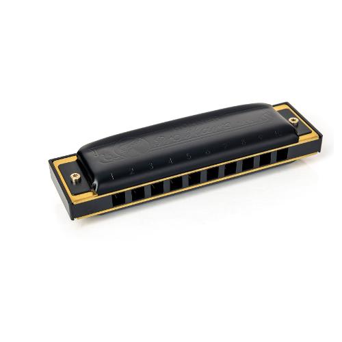 Hohner Armonica Re MS SERIES Pro Harp Black 732512