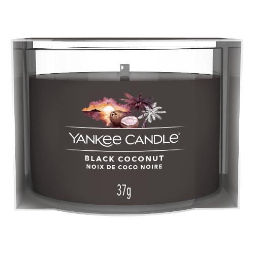 Yankee Candle Candela profumata Black coconut (5,4x4,4cm) Votiva 7-10 ore Nero 1701432E