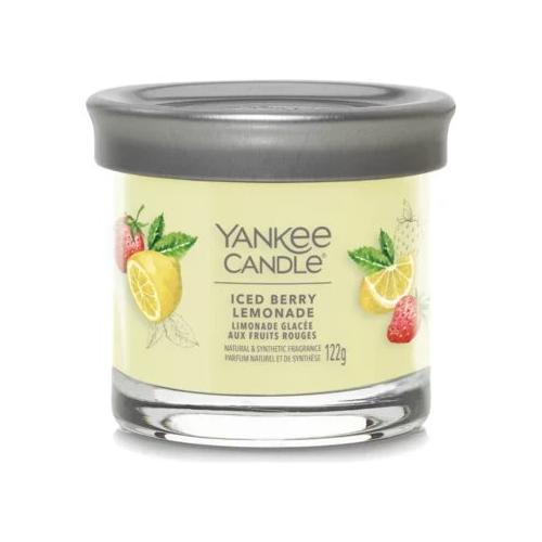 Yankee Candle Candela profumata Iced berry lemonade (8x7,6cm) Tumbler 20-30 ore SIGNATURE Giallo 1744734E