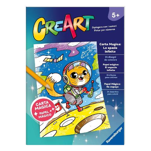 Ravensburger Libro da colorare Lo spazio infinito CREART 13096010