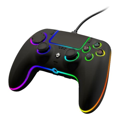 Qubick Gamepad PLAYSTATION 5 RGB Black COP50015