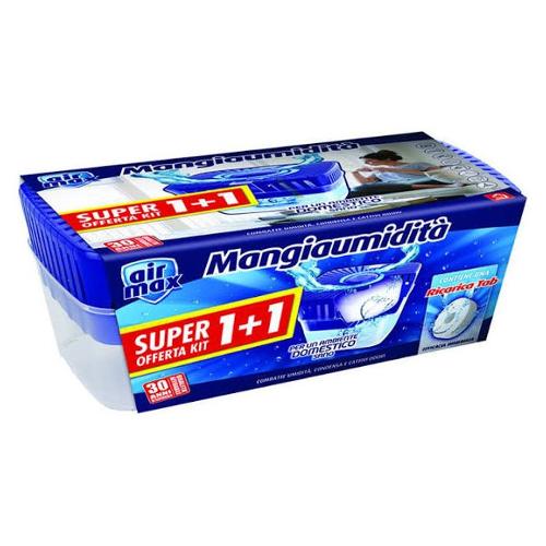 Uhu Bostik Assorbiumidità kit contenitore AIRMAX Vortex 2 buste da 450 gr Inodore 7004965
