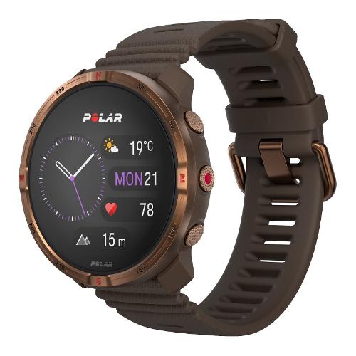 Polar Smartwatch ( AMOLED ) GRIT X2 Brown Copper 45 mm 900115135