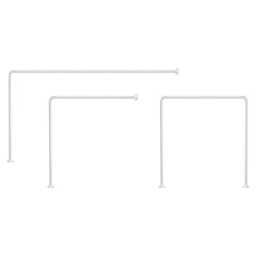 Gedy Tubo reggitenda doccia universale per vasca (170x80 cm) Bianco 900 0200