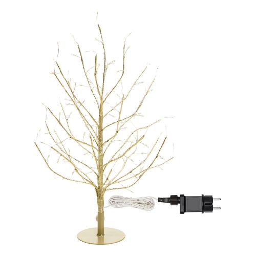 Lotti Albero di natale TIGLIO Champagne 77799 (30x45cm) 108 luci - MICROLED