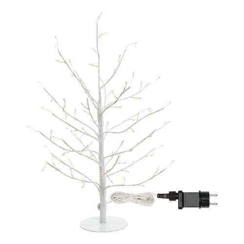 Lotti Albero di natale TIGLIO Bianco 77454 (30x45cm) 108 luci - MICROLED