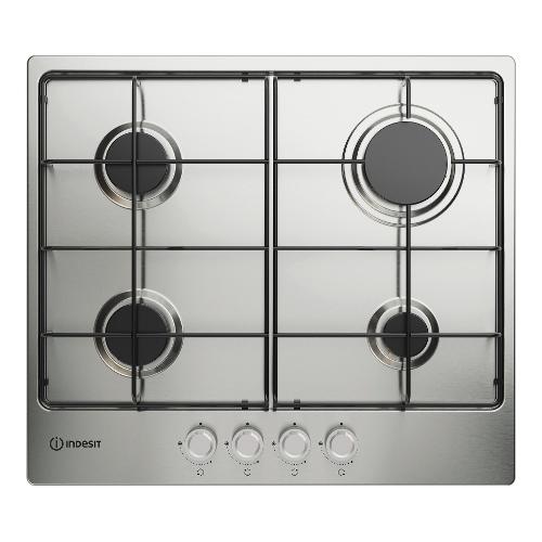Indesit Piano cottura gas 4 zone THP 642 IX I 1 Inox (60cm) 869991699040