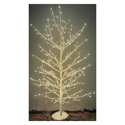 Lotti Albero di natale TIGLIO Bianco 77478 (50x90cm) 240 luci - MICROLED