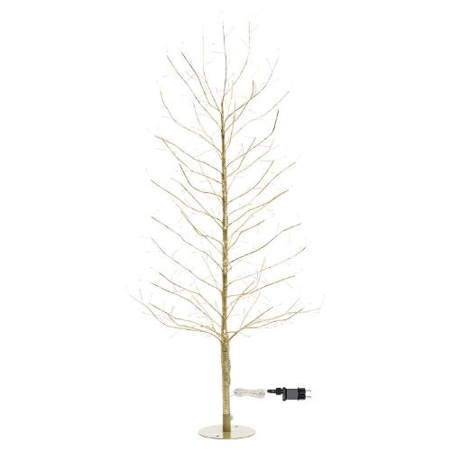 Lotti Albero di natale TIGLIO Champagne 77829 (60x120cm) 330 luci - MICROLED