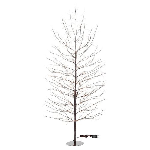 Lotti Albero di natale TIGLIO Marrone 76242 (110x200cm) 1120 luci - MICROLED