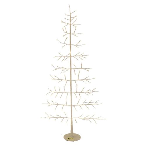 Lotti Albero luminoso 1 gioco di luce (75x150cm) TIGLIO 2D 186 luci - MICROLED IP44 Bianco 79946