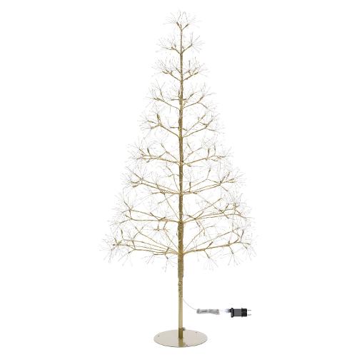 Lotti Albero di natale RICH Champagne 77768 (70x150cm) 1500 luci - MICROLED