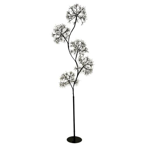 Lotti Albero di natale RICH Marrone 79267 (55x170cm) 1800 luci - MICROLED