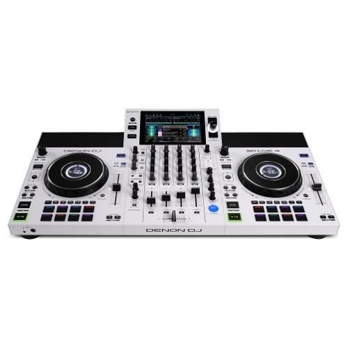 Denon Dj Controller disc jockey SC Live 4 White