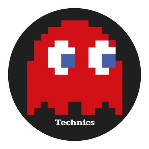 Technics Panno giradischi SLIPMAT Blinky Red