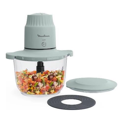 Moulinex Tritatutto elettrico CHOPPEO DJ603110 3in1 Eucalipto 7211419326 500W