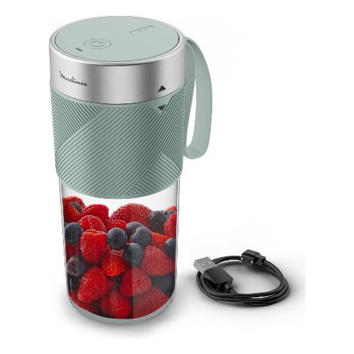 Moulinex Frullatore a bicchiere (300ml) LIGHTMIX LM1C0410 Eucalipto 8010001305