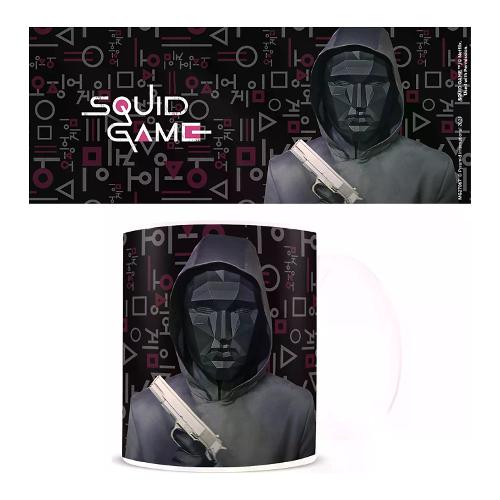 Pyramid International Tazza mug Ceramica (315ml) Front Man SQUID GAME Nero e Bianco MG27067