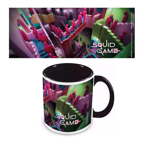 Pyramid International Tazza mug Ceramica (315ml) Stairs SQUID GAME Multicolor nero MGC27078