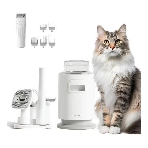 Neakasa Kit toelettatura P0 Pro 5in1 Cat Grooming Vacuum Kit White PN0210WE-L