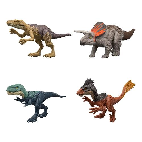 Mattel Dinosauro Strike Attack (21x17,5cm) JURASSIC WORLD REBIRTH Assortito JGB77