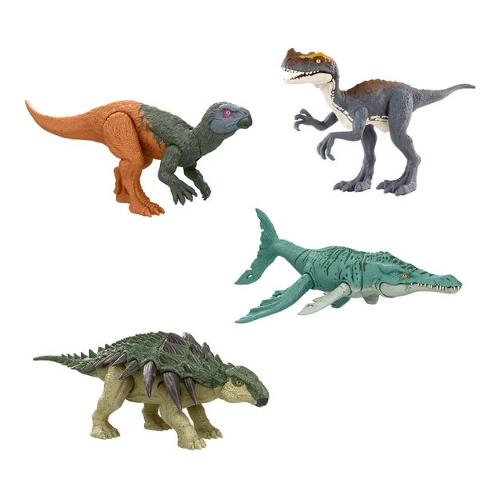 Mattel Dinosauro Pericolo Giurassico (18x7,5cm) JURASSIC WORLD REBIRTH Assortito JGB72