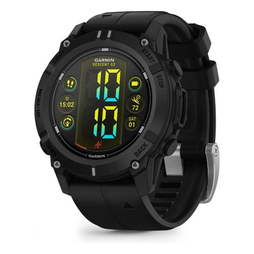 Garmin Smartwatch ( AMOLED ) DESCENT G2 Black 45 mm 010 02986 00