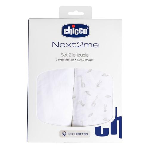 Chicco Set lenzuola culla NEXT2ME Cloud 09101129910990 