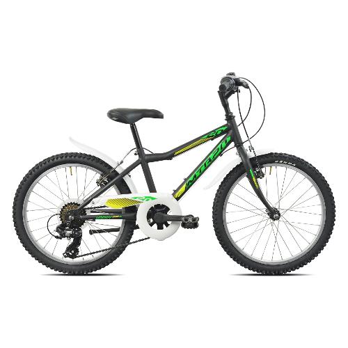 Esperia Mountain Bike acciaio ( 6 vel ) 20" BIMBO HAPPY Nero e Verde 259200N