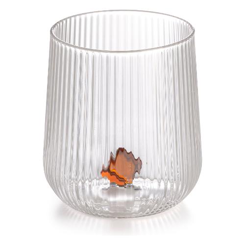 Ivv Bicchiere Acqua Vetro borosilicato (330ml) GEMME Trasparente e Rubino 8983 1