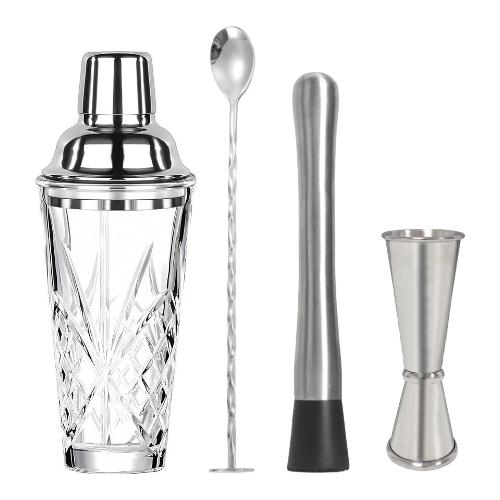 Brandani Set cocktail 4 pz Cromo 54004