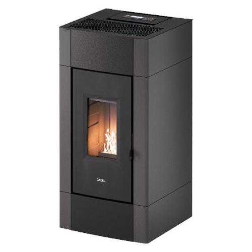 Cadel Stufa pellet 8,5kW CRISTAL 9 T1 Antracite 5 stelle Classe A+ 7025035