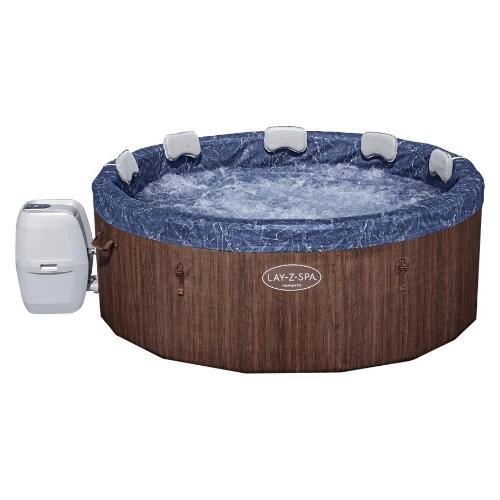 Bestway Spa idromassaggio Toronto AirJet Plus semirigida (190x70cm) 4 - 5 persone LAY Z SPA Marrone effetto legno 60163 6