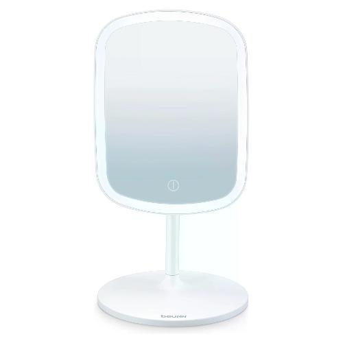 Beurer Specchio trucco da appoggio con luci led Bs47 (16x34cm) Bianco 00010468