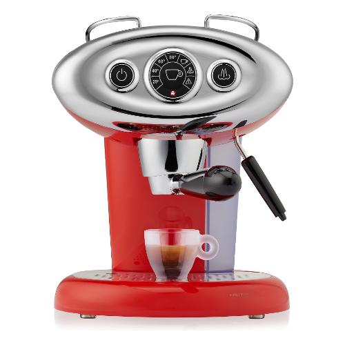 Illy Macchina caffè IPERESPRESSO X7.1 Red e Silver 6604