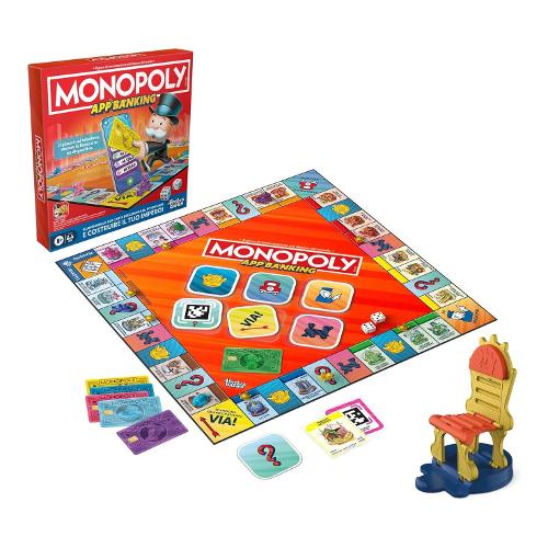 Hasbro App banking gioco in Italiano MONOPOLY G1424103