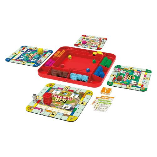 Hasbro Go! gioco in Italiano MONOPOLY G1291103