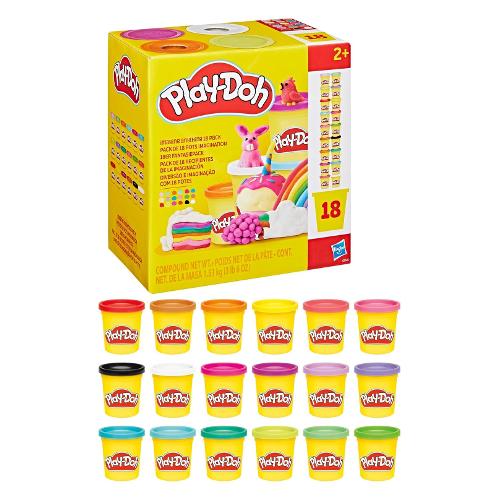 Hasbro Pasta modellabile 18 barattoli 85gr PLAY DOH G05225L00