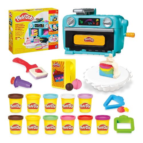 Hasbro Pasta modellabile playset Super fetta di torta  11 barattoli 57gr e accessori PLAY DOH G04975L0