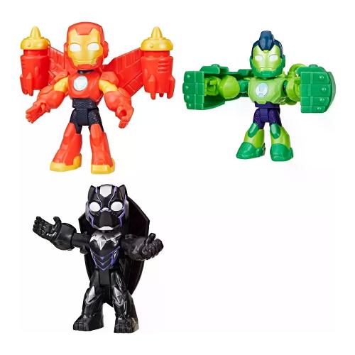 Hasbro Mini personaggio in armatura (7,5cm) MARVEL IRON MAN AWESOME FRIENDS Assortito G12545L0