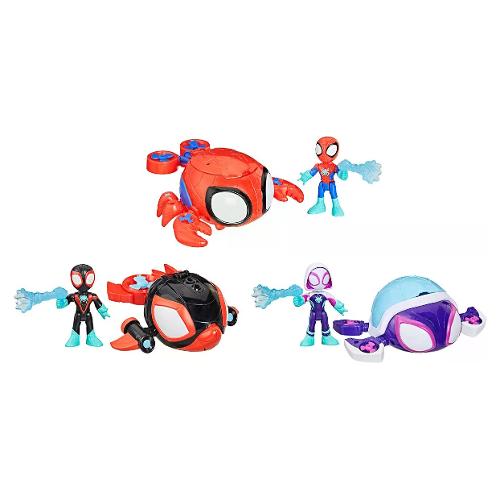 Hasbro Veicolo con mini personaggio MARVEL SPIDEY WATER-WEBS Assortito G06635L00