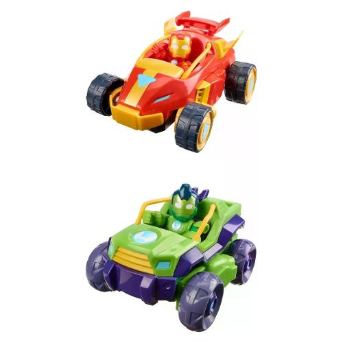 Hasbro Set personaggio 2 in 1 veicolo e armatura MARVEL IRON MAN AWESOME FRIENDS Assortito G12585L0
