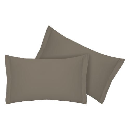 Savoltex Set federe I COLORI DEL COTONE Tortora