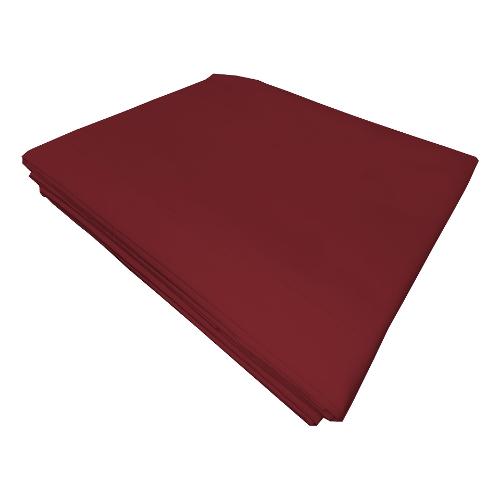 Savoltex Lenzuolo sopra due piazze I COLORI DEL COTONE Bordeaux