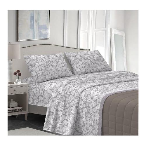 Savoltex Completo letto piazza e mezza cotone VENEZIA Clorofilla beige